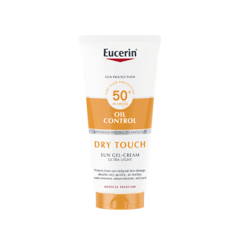EUCERIN gelis-kremas kūnui OIL CONTROL DRY TOUCH, SPF 50+, 200 ml