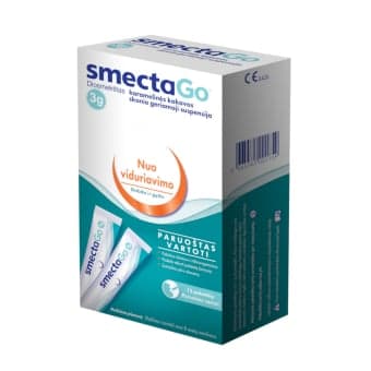 SMECTA GO, 3 g x 12 paketėlių