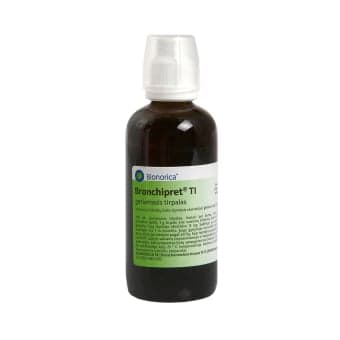 Bronchipret TI, 150mg+15mg/g, 100 ml ir dozavimo taurelė, Geriamasis tirpalas, N1