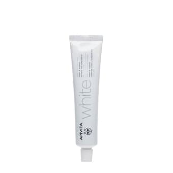 APIVITA, dantų pasta WHITE, 75 ml