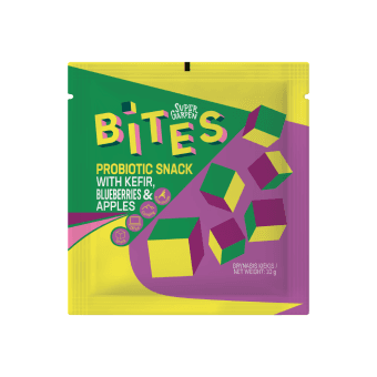BITES, kefyro, uogų ir vaisių užkandis, džiovintas šaltyje, 10 g