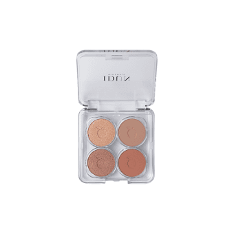 IDUN Minerals mineraliniai 4 spalvų akių šešėliai Nyponros Nr. 4410, 4 g, 4 g