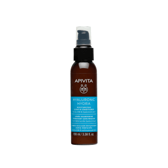 APIVITA drėkinamasis nenuplaunamas kondicionierius HYALURONIC HYDRA, 100 ml