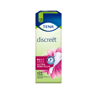 TENA įklotai DISCREET ULTRA MINI PLUS, 24 vnt.