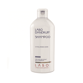 LABO DANDRUFF šampūnas su 3 hialurono rūgštimis nuo pleiskanų  moterims, 200 ml