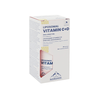 NORDAID VITAMINAS C + D liposomose, 50 ml