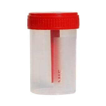 EUROCARE užsukamas indelis išmatoms su lazdele, 60 ml