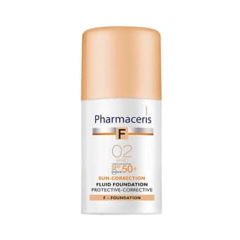 PHARMACERIS F pudra PROTECTIVE CORECTIVE, SPF50, Nr. 1, 30 ml