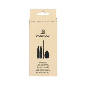 DIDIER LAB maitinamasis antakių ir blakstienų dažymo rinkinys, 2x7ml, 14 ml