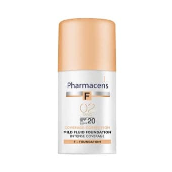 PHARMACERIS F pudra INTENSIVE COVERAGE, SPF20, Nr. 1, 30 ml