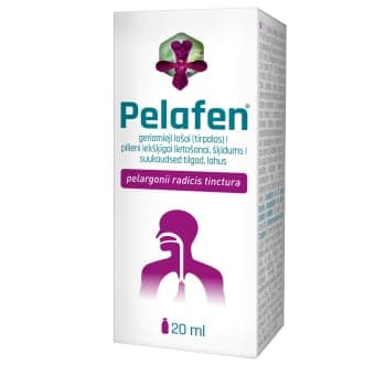 Pelafen 8 g/10g, geriamieji lašai, tirpalas, N1