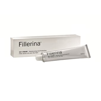 FILLERINA dieninis kremas su 6 hialurono rūgštimis ir peptidais, 1 lygis, 50 ml