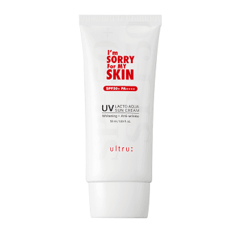 Apsauginis kremas nuo saulės I'm Sorry For My Skin Lacto Aqua Sun Cream, 50 ml