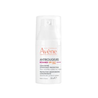 EAU THERMALE AVENE apsauginis drėkinamasis koncentratas  ROSAMED SPF 50+, 30 ml