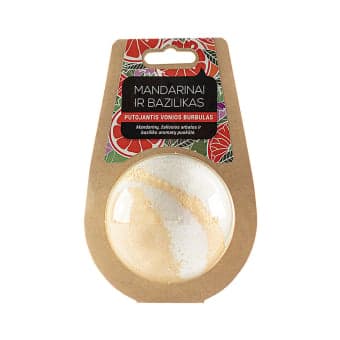 ACAPPELLA vonios burbulas MANDARINAI IR BAZILIKAS, 125 g