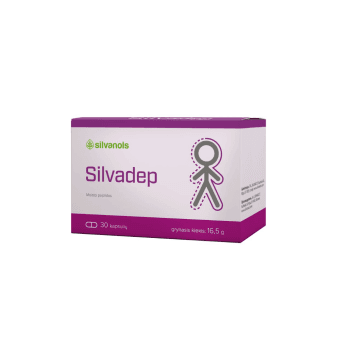 SILVADEP, 30 kapsulių
