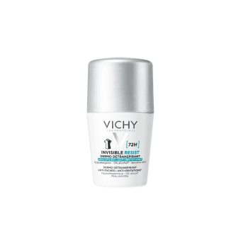 VICHY dėmių nepaliekantis rutulinis antiperspirantas moterims, 50 ml
