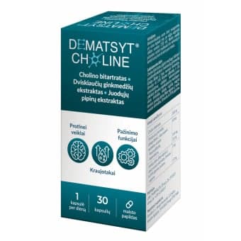 Dematsyt® Choline, 30 kapsulių