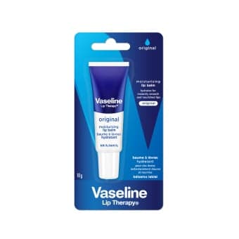 VASELINE, drėkinamasis lūpų balzamas, ORIGINAL, 10 g