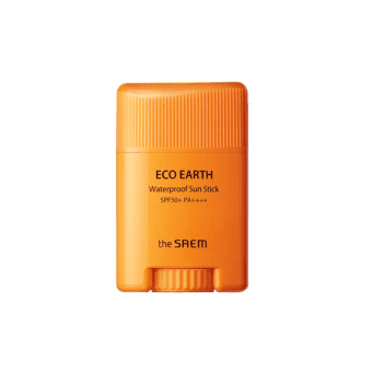 THE SAEM atsparus vandeniui apsauginis pieštukas nuo saulės ECO EARTH WATERPROOF SUN STICK, SPF 50+ PA++++, 17 g