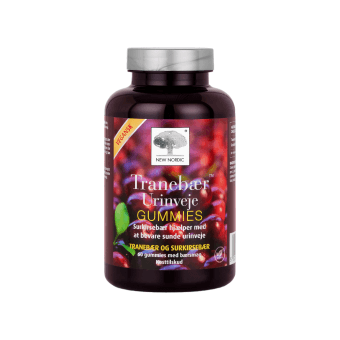 NEW NORDIC TRANEBÆR URINVEJE GUMMIES, 60 guminukų