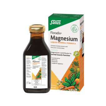 FLORADIX MAGNESIUM skysta magnio formulė, 250 ml+matavimo indelis