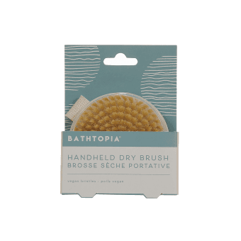 BATHTOPIA HANDHELD DRY kūno šepetėlis, 1 vnt.