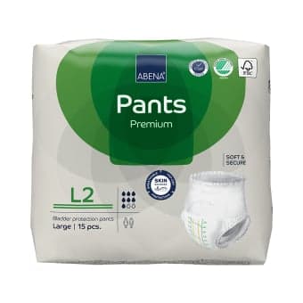 ABENA sauskelnės-kelnaitės PANTS L2 PREMIUM, 15 vnt.