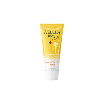 WELEDA CALENDULA BABY vaikiškas kremas nuo iššutimų su cinku ir medetkomis, 75 ml