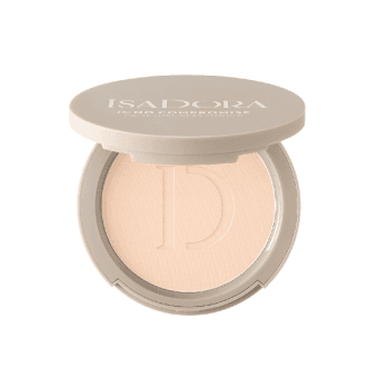 ISADORA kompaktinė pudra THE NO COMPROMISE, Nr. 60, 7 g