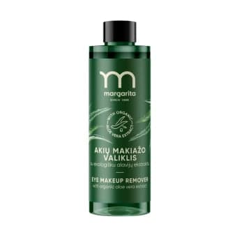 MARGARITA akių makiažo valiklis su ekologišku  alavijų ekstraktu, 150 ml