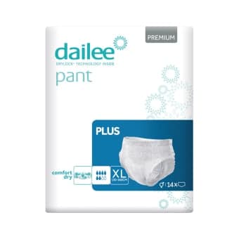 DAILEE PANT sauskelnės-kelnaitės PREMIUM PLUS, XL, 14 vnt.