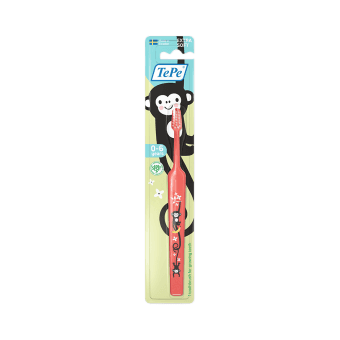 TEPE dantų šepetėlis MINI, labai minkštas, 0–6 m., 1 vnt.
