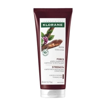 KLORANE stiprinantis plaukus kondicionierius su chininu ir ekologišku edelveisu, 200 ml