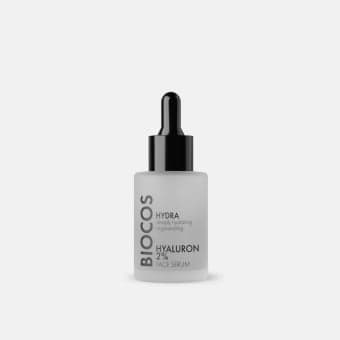 BIOCOS drėkinamasis veido serumas HYALURON, 30 ml