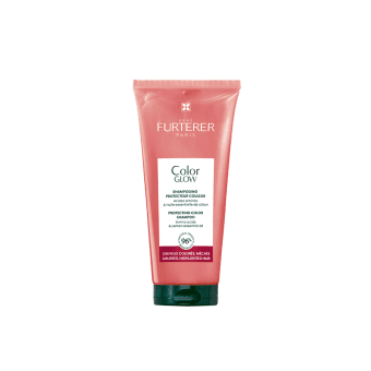 RENE FURTERER dažytų plaukų spalvą apsaugantis šampūnas su aminorūgštimis ir aromatiniu citrinų aliejumi COLOR GLOW, 200 ml