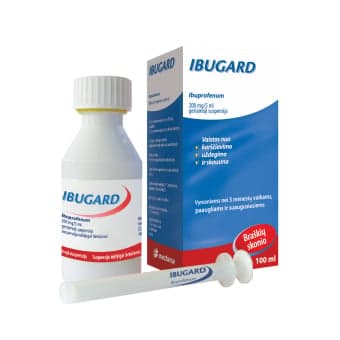 IBUGARD 200mg/5ml, geriamoji suspensija, N1