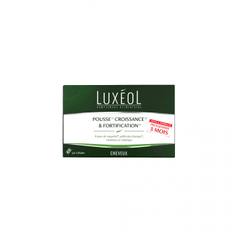 LUXEOL, plaukų augimui ir stiprinimui, 90 kapsulių