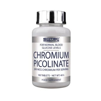 SCITEC CHROMIUM PICOLINATE, 100 tablečių