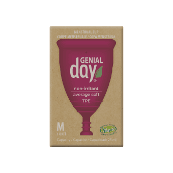 GENIAL DAY menstruacinė taurelė, M dydis, 1 vnt.