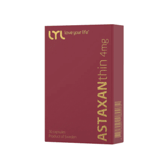 LYL astaksantinas, 4 mg, 30 kapsulių