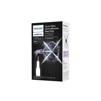 PHILIPS burnos irigatorius SONICARE CORDLESS POWER FLOSSER 3000 HX3826/33, 1 vnt.