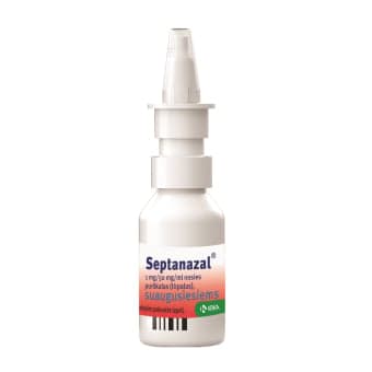 Septanazal 1 mg/50 mg/ml, suaugusiesiems, nosies purškalas (tirpalas), N1