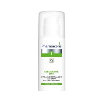 PHARMACERIS T dieninis kremas SEBOSTATIC , SPF20, 50 ml