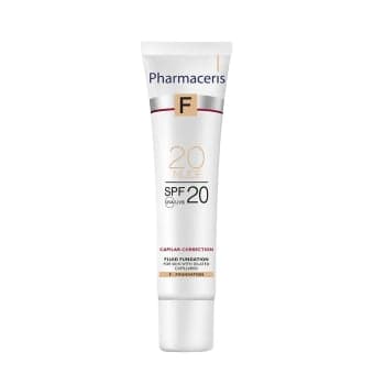 PHARMACERIS F pudra CAPILLAR CORRECTIVE, SPF20, Nr. 10, 30 ml
