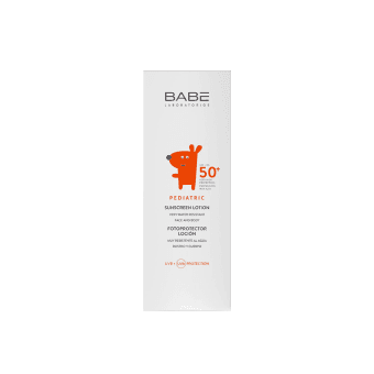 BABÉ apsauginis losjonas nuo saulės vaikams PEDIATRIC, SPF 50+, nuo 3 mėn., 100 ml