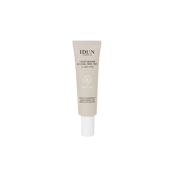 IDUN Minerals SKIN TINT drėkinamasis veido kremas su atspalviu SPF 30, Light Neutral Nr. 1417, 27 ml