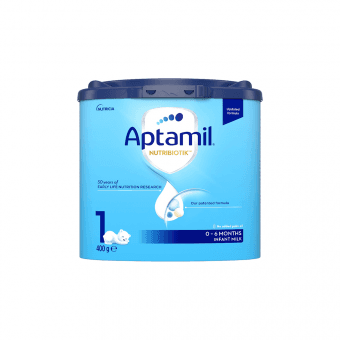 APTAMIL 1, pieno mišinys nuo gimimo, 400 g