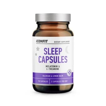 ICONFIT miego kapsulės (melatoninas ir melisa), 90 kapsulių