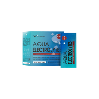 BIOFARMACIJA, Aqua Electrolytes forte, 28 pakelių
